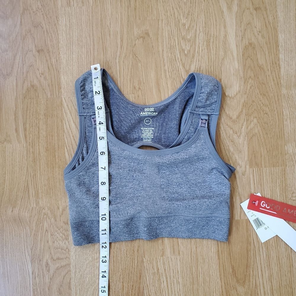Good American Maternity Seamless Nursing Bra sz 0-1 = Xs - Picture 11 of 15